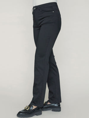 I SAY  Isay Long Straight Pant Pants 900 Black