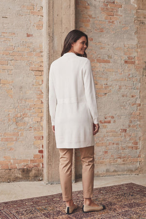 I SAY Jena Button Cardigan Knitwear 101 Broken White