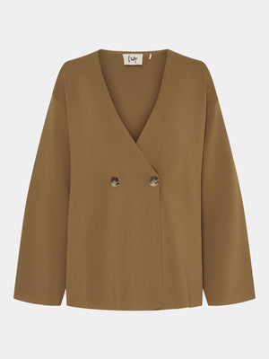 I SAY Jena Cardigan Knitwear 102 Camel