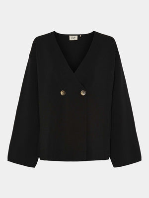 I SAY Jena Cardigan Knitwear 900 Black