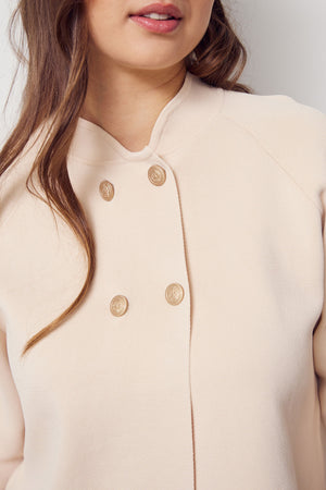 I SAY Jena Poncho Blouse Knitwear 112 Sand
