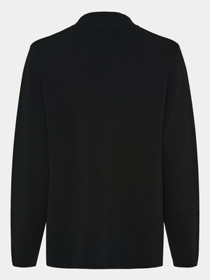 I SAY Jena Poncho Cardigan Knitwear 900 Black
