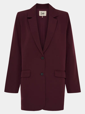 I SAY Josia Blazer Jackets 434 Wine