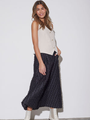 I SAY Josia Waistcoat Vest 129 Winter White