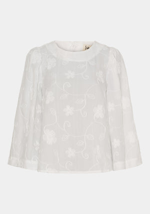 I SAY Juna Blouse Blouses 101 Broken White