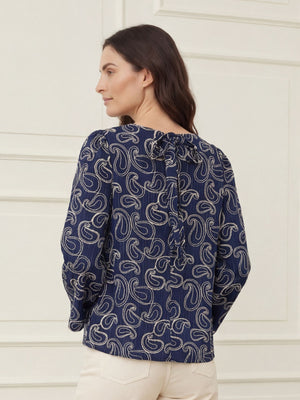 I SAY Juna New Blouse Blouses 602 Blue