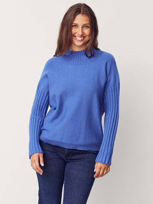 I SAY Kaddy Knit Pullover Knitwear 602 Blue