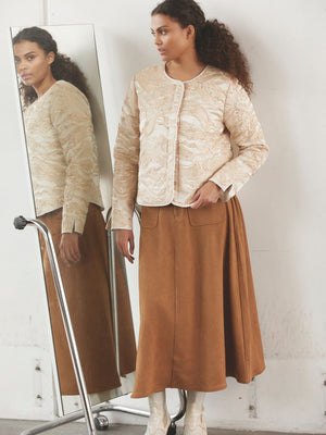 I SAY Kaja Skirt Skirts 102 Camel