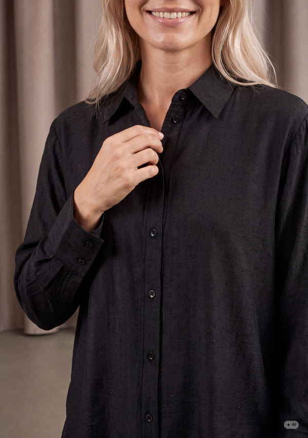 I SAY Kate Shirt Shirts 900 Black
