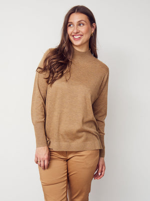 I SAY Katinka Knit Pullover Knitwear 134 Golden