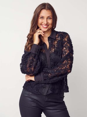 I SAY Kikki Shirt Shirts 900 Black