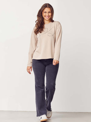 I SAY Kira Pullover Blouses 930 Potato