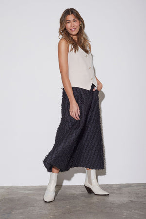 I SAY Klaudia Skirt Skirts 900 Black