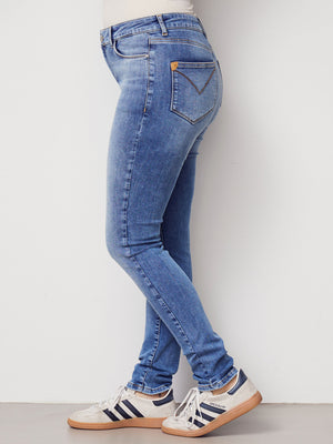 I SAY Lecco Basic Jeans Pants M61 Mid Wash
