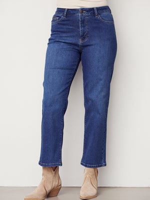 I SAY Lido Straight Jeans Pants 633 Basic Denim Wash