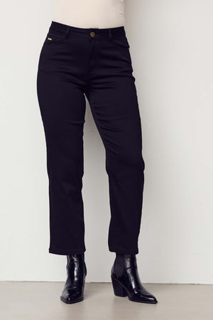 I SAY Lido Straight Jeans Pants 900 Black