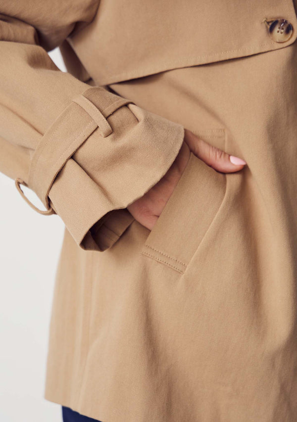 I SAY Lili Trenchcoat Outerwear 102 Camel