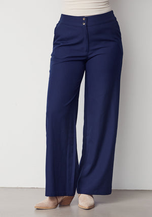 I SAY Liona Pant Pants 640 Navy