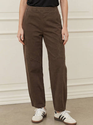 I SAY Livigno Wide Pant Pants 363 Washed Brown