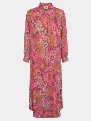 I SAY Lotta Shirt Dress Dresses N14 Rose Paisley