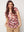I SAY Louis Printed V-Neck T-Shirt T-Shirts M68 Luxury Camel w/Pink
