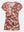 I SAY Louis Printed V-Neck T-Shirt T-Shirts M68 Luxury Camel w/Pink