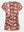 I SAY Louis Printed V-Neck T-Shirt T-Shirts M68 Luxury Camel w/Pink