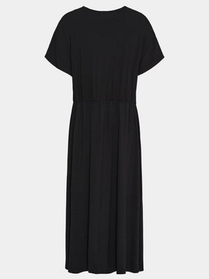 I SAY Louis V-Neck Dress Dresses 900 Black