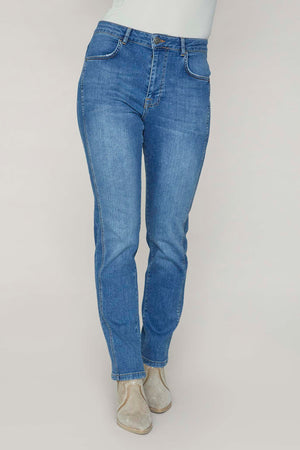 I SAY Lucca Jeans Pants 606 Mid Denim