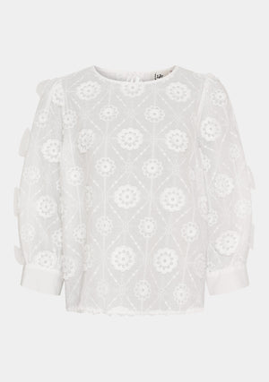 I SAY Maggi Blouse Blouses 100 White