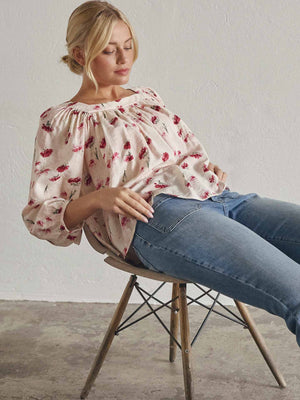 I SAY Manny Blouse Blouses 073 Romance