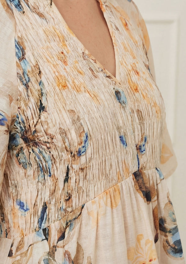 I SAY Margo Printed Blouse Blouses A55 Summer Flower