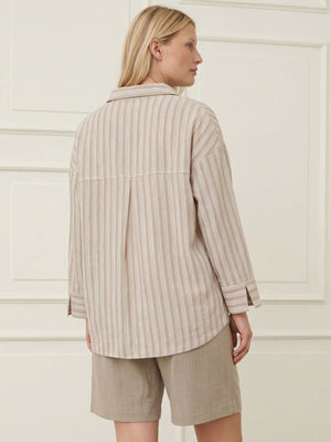 I SAY Mari Shirt Campaign K36 Sandy Stripe