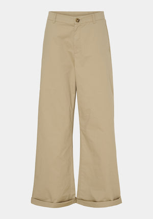 I SAY Mejse Wide Pant Pants 102 Camel