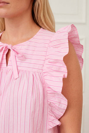 I SAY Mila Top Tops N29 Pinky Stripe