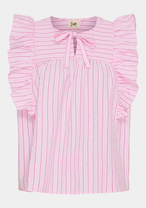 I SAY Mila Top Tops N29 Pinky Stripe