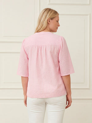 I SAY Mila s/s Blouse Blouses N29 Pinky Stripe