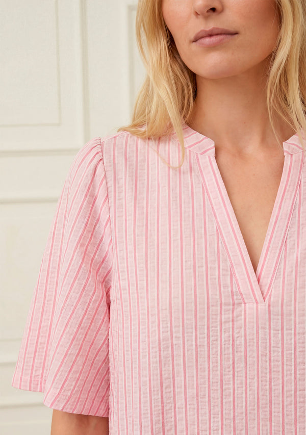 I SAY Mila s/s Blouse Blouses N29 Pinky Stripe