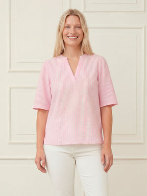 I SAY Mila s/s Blouse Blouses N29 Pinky Stripe