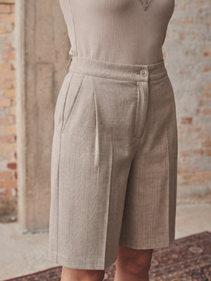 I SAY Mille Shorts Shorts 111 Sand Melange