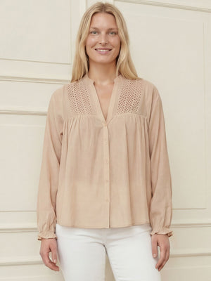I SAY Mist Shirt Shirts 330 Vanilla