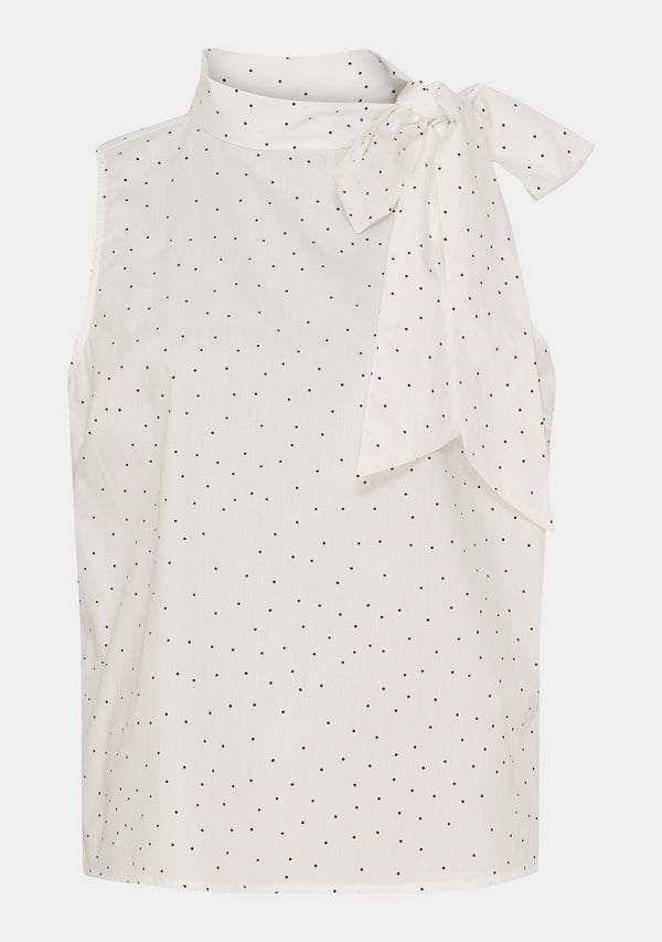 I SAY Molly Top Tops L89 White w/Black