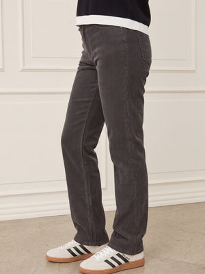 I SAY Monza Long Striped Pant Pants M29 Potato w/Black Stripe