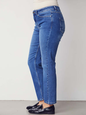I SAY Monza Straight Jeans Pants 679 Light Blue Denim