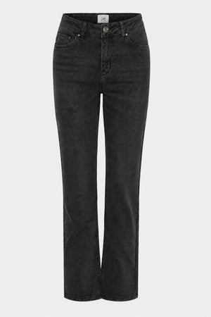 I SAY Monza Straight Jeans Pants K67 Black Denim Wash