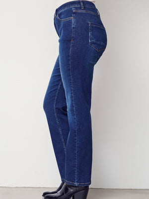 I SAY Monza Straight Jeans Pants M91 Dark Blue Wash