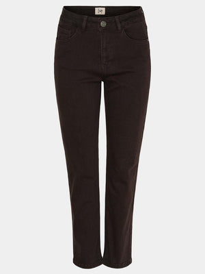 I SAY Monza Straight Pant Pants 356 Dark brown