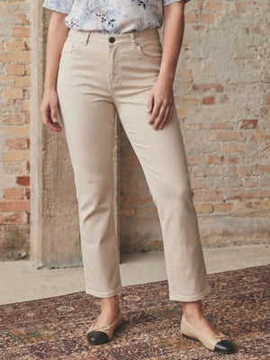 I SAY Monza Twill Pant Pants 117 Dark Sand