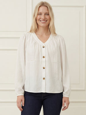 I SAY Nadja Shirt Shirts 101 Broken White