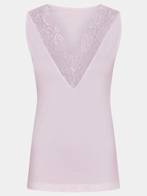 I SAY Nilla V-Neck Top Basics 503 Light Rose